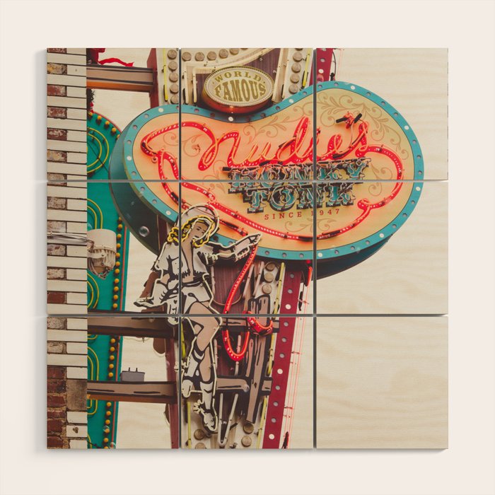 Nudie'S Honkytonk - Nashville Wood Wall Art