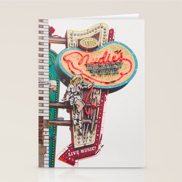 Nudie'S Honkytonk - Nashville Stationery Card