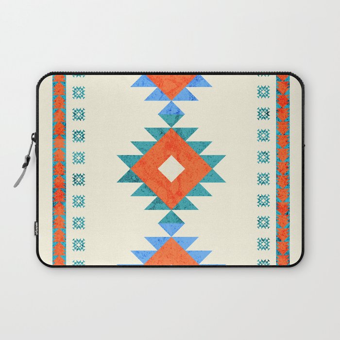 Geometry Navajo Pattern No3 Laptop Sleeve