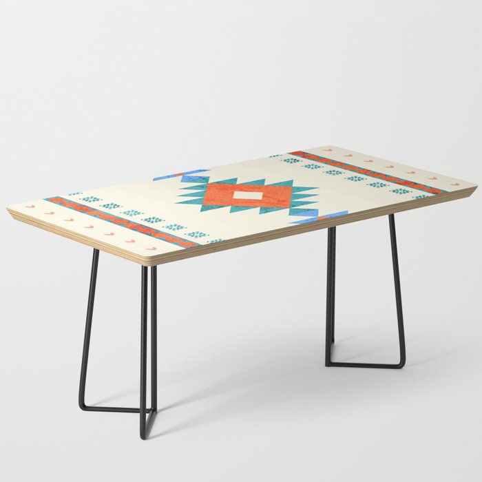 Geometry Navajo Pattern No3 Coffee Table