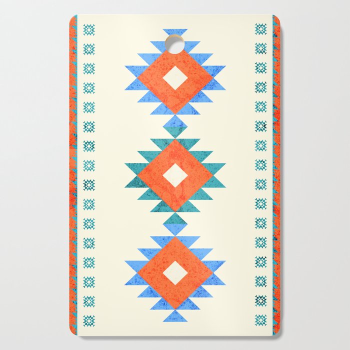 Geometry Navajo Pattern No3 Cutting Board