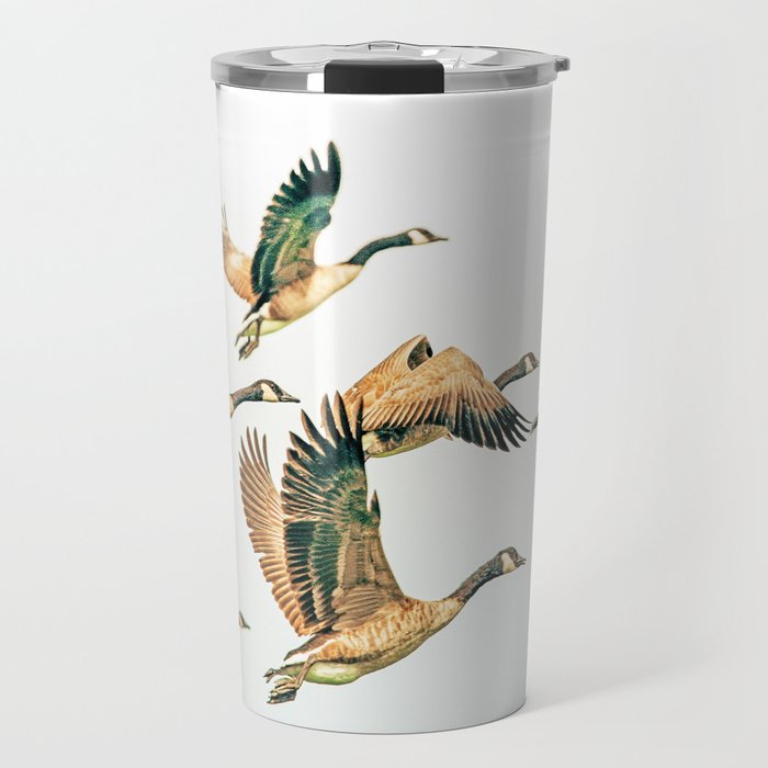 Fly Away || #Photography #Birds Travel Mug