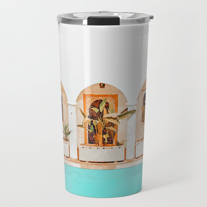 Turkish Holiday #Painting #Travel Travel Mug