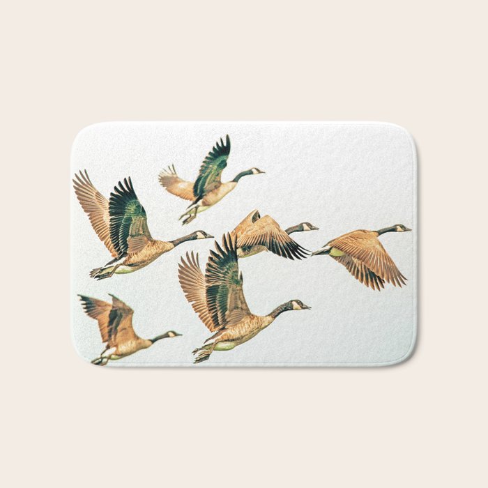 Fly Away || #Photography #Birds Bath Mat