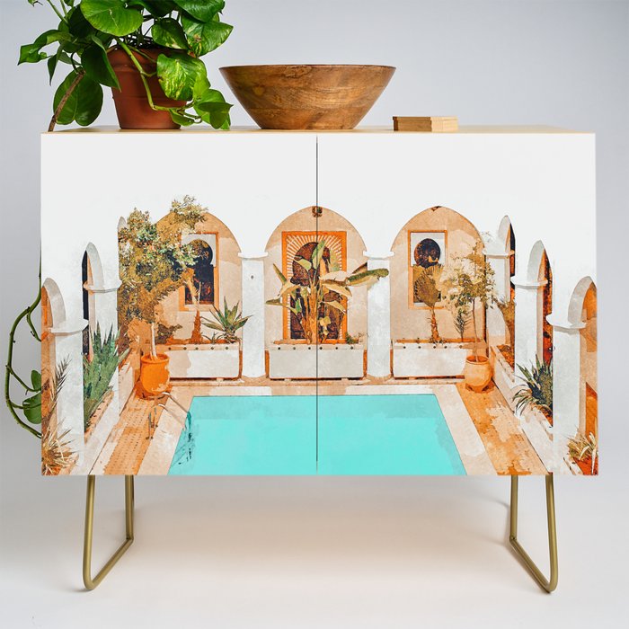 Turkish Holiday #Painting #Travel Credenza