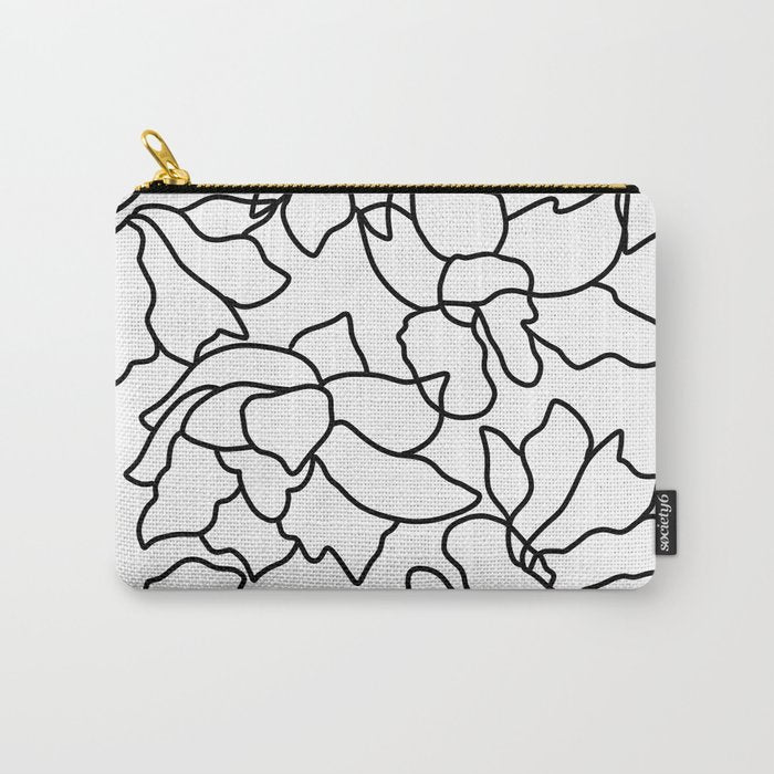 Isla #Illustration #Drawing Carry All Pouch