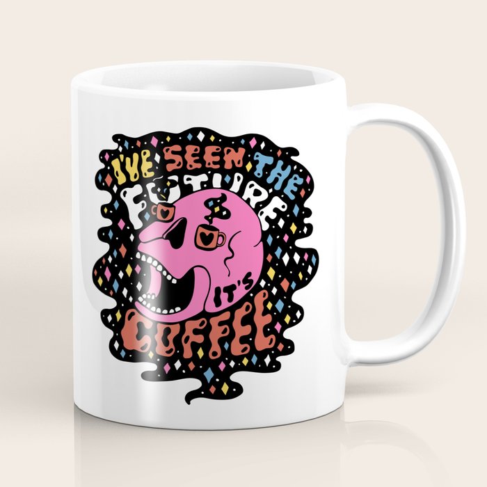The Future Is Coffee In Color Coffee Mug