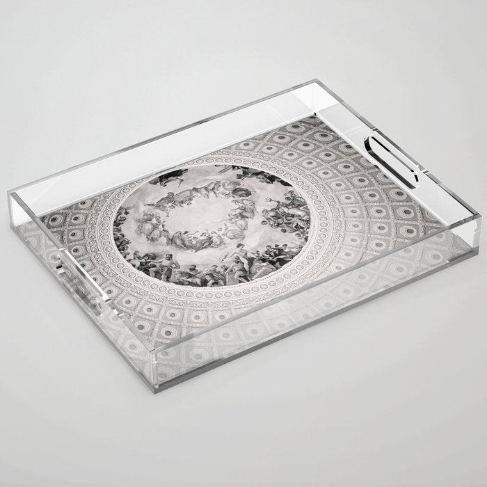 E Pluribus Unum - Capitol Rotunda Washington Dc Acrylic Tray