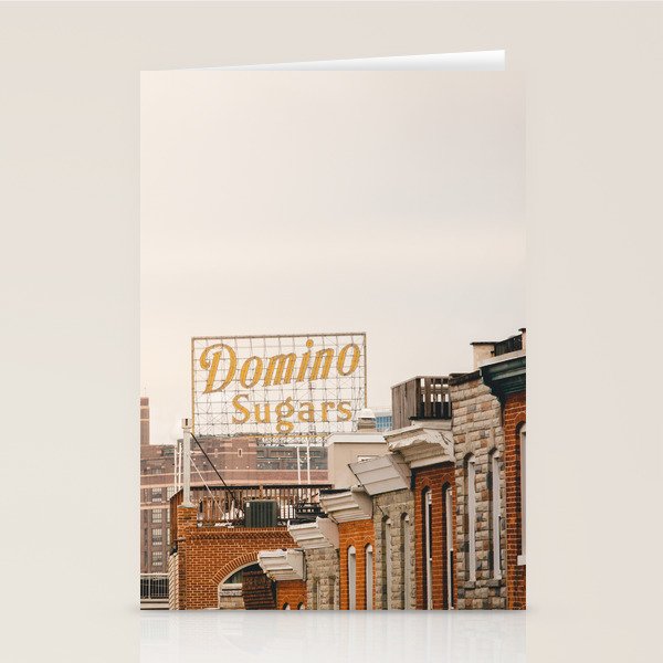 Domino Sugar - Baltimore Stationery Card