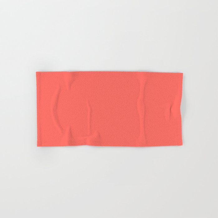Living Coral - Solid Color Collection Bath Towel