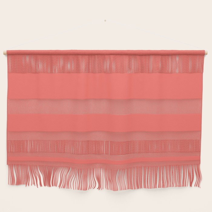 Living Coral - Solid Color Collection Wall Hanging