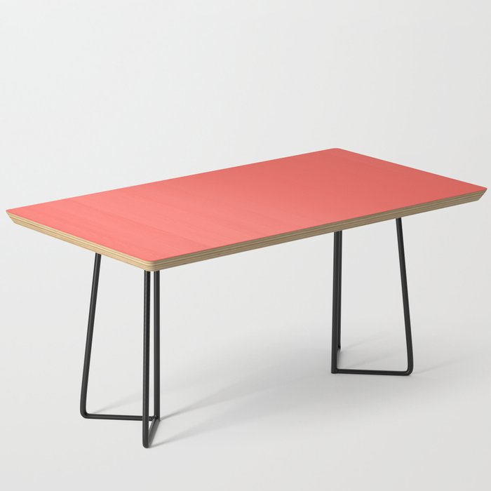 Living Coral - Solid Color Collection Coffee Table