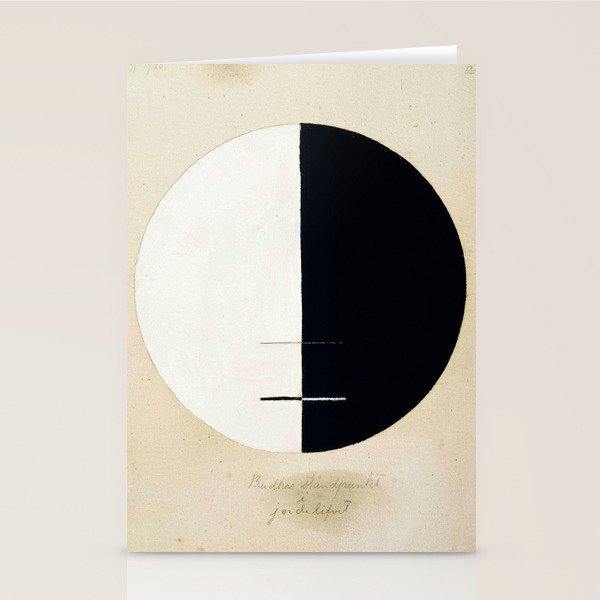 Hilma Af Klint, BuddhaâS Standpoint In The Earthly Life, 1920 Stationery Card