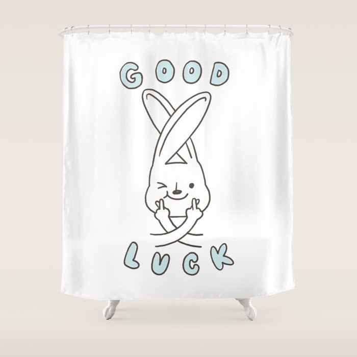 Finger Crossed, Good Luck Shower Curtain