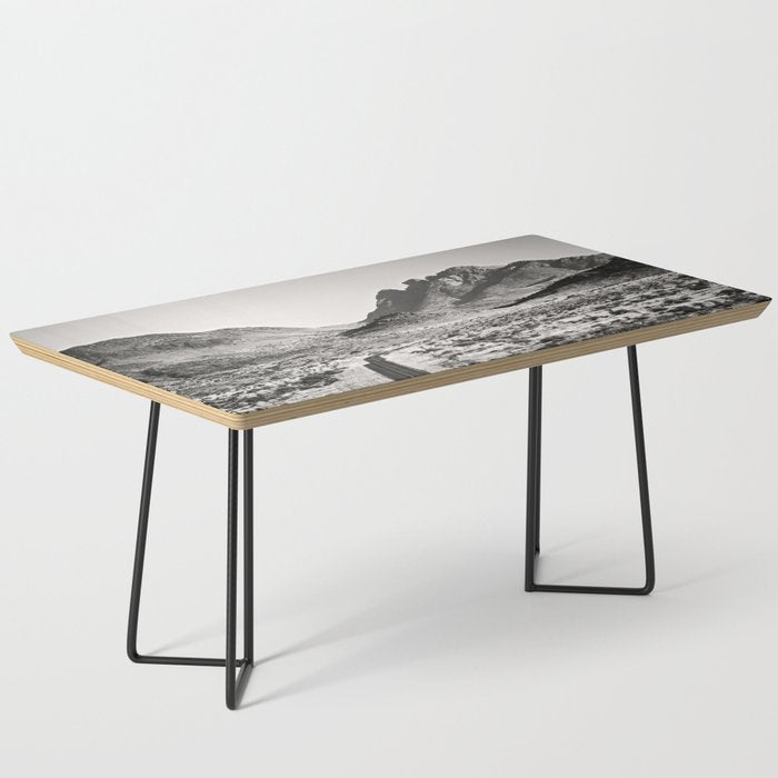 The Lost Highway Iii Black & White Coffee Table