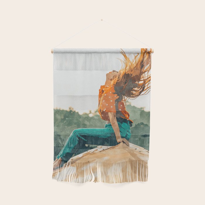 Live Free, Freedowm Woman Empower Painting, Fashion Female Human Rights Wall Hanging