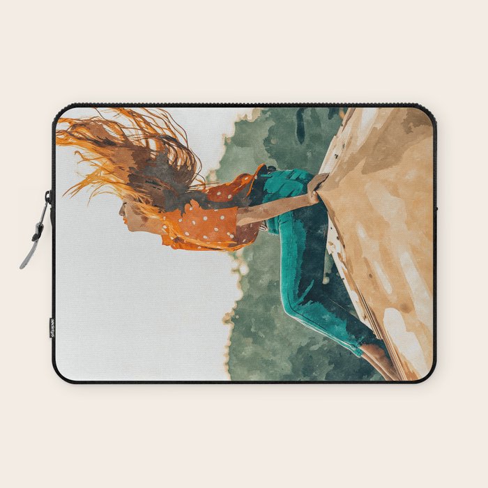 Live Free, Freedowm Woman Empower Painting, Fashion Female Human Rights Laptop Sleeve