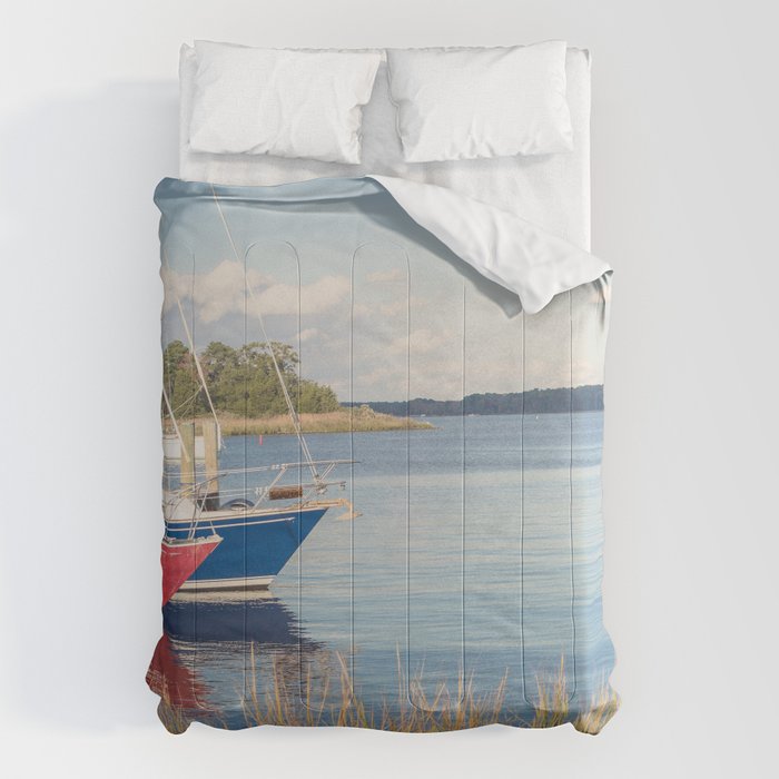 Morning On Chesapeake Bay, No. 2 Comforter