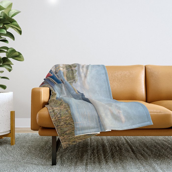 Morning On Chesapeake Bay, No. 2 Throw Blanket