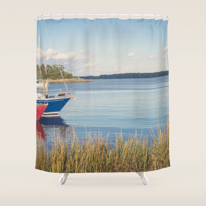 Morning On Chesapeake Bay, No. 2 Shower Curtain