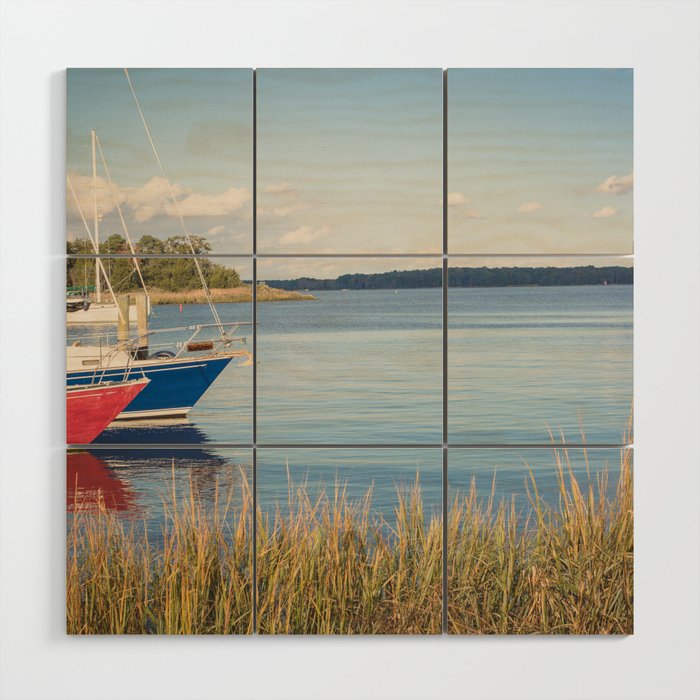 Morning On Chesapeake Bay, No. 2 Wood Wall Art