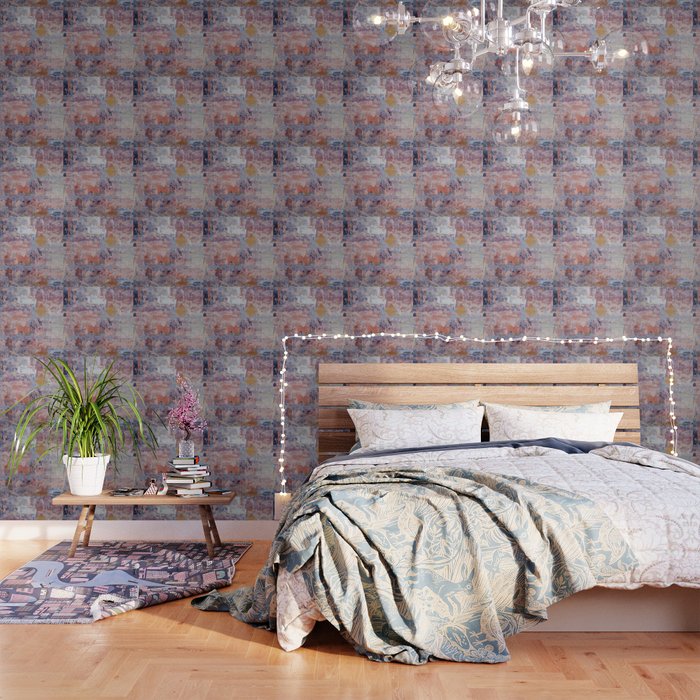 Mirage [3]: A Pretty, Vibrant Mixed-Media Piece By Alyssa Hamilton Art Wallpaper