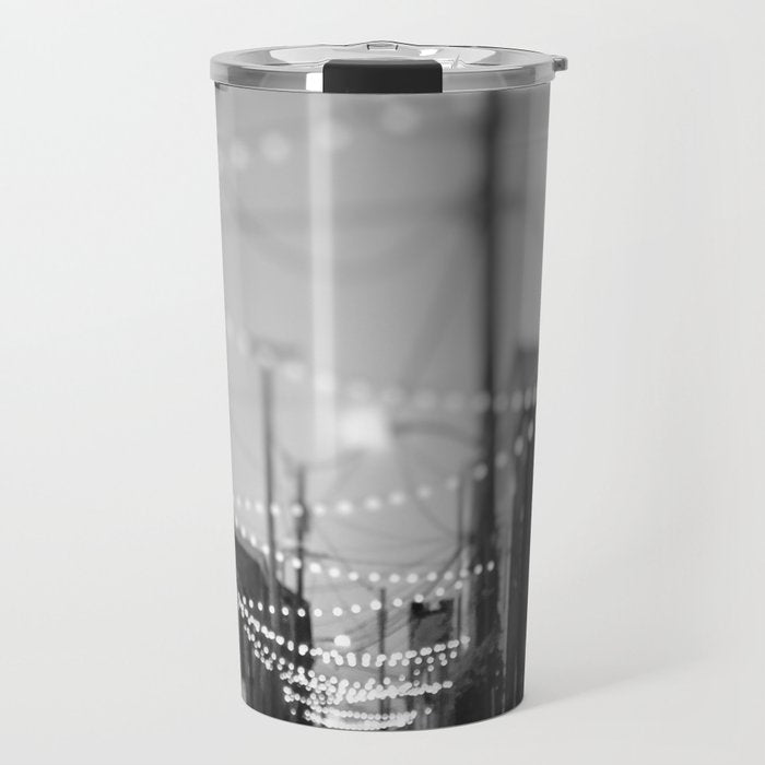 Party Lights In The City X Baltimore Maryland Travel Mug