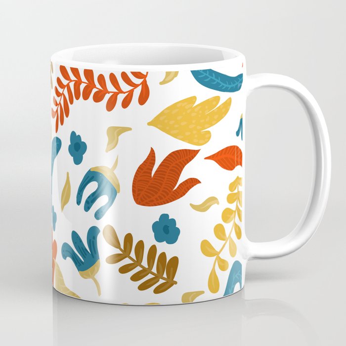 Echo Of Innocence | Botanical Nature Eclectic Plants | Vintage Floral Rustic Spring Garden Blossom Coffee Mug