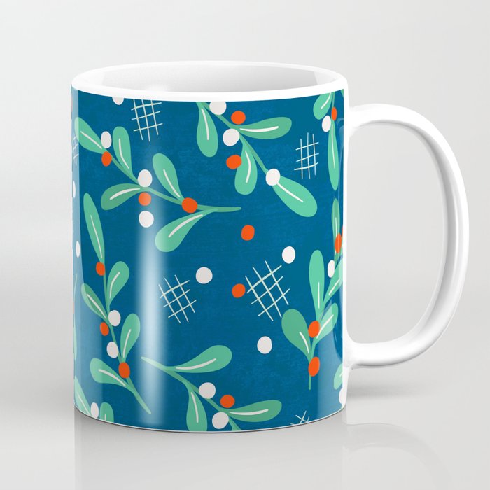 Misseltoe -  Christmas Pattern No1 Coffee Mug