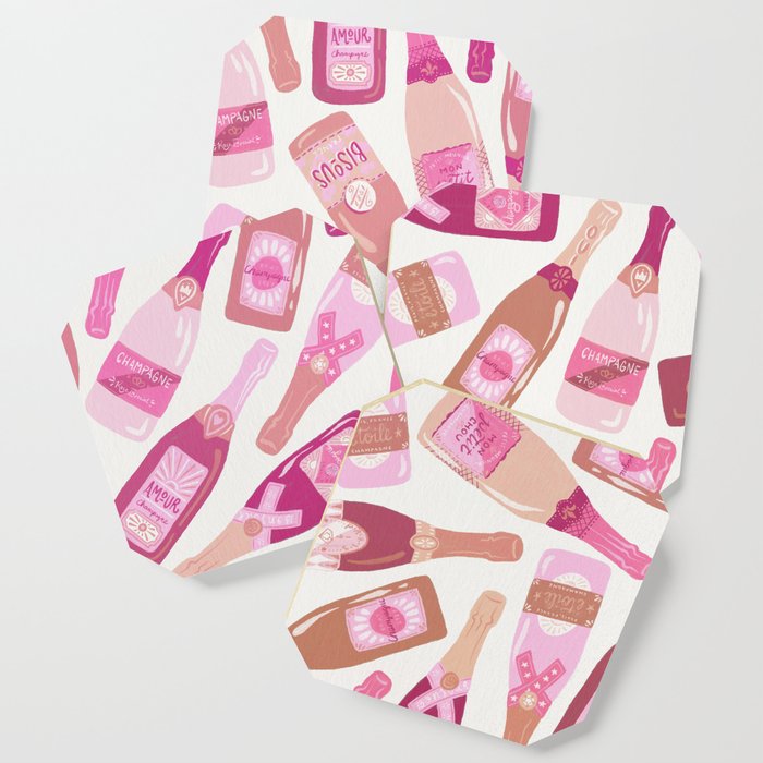 French Champagne Collection - Pink Coaster