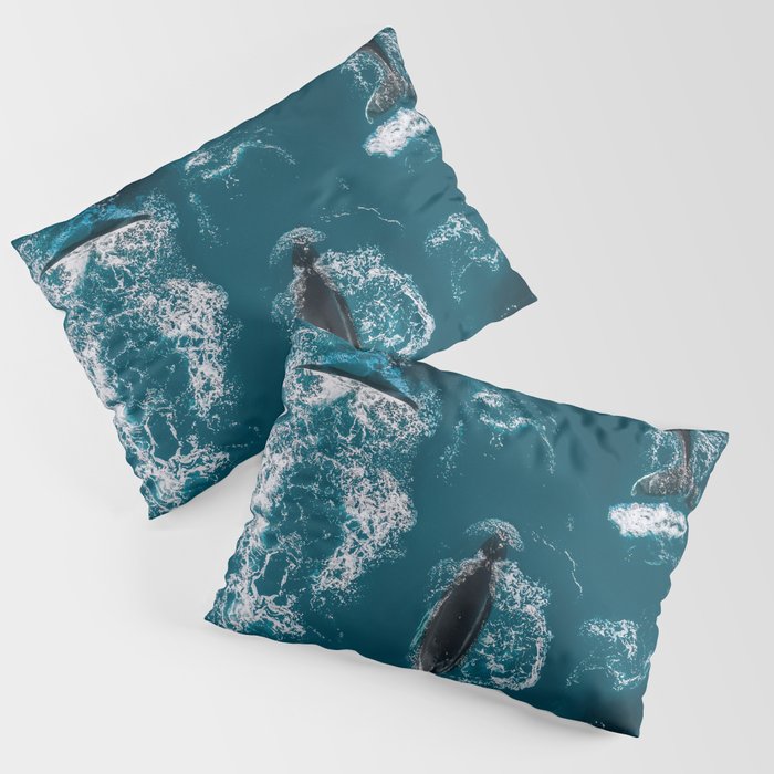 Humpback Whales In The Arctic Pillow Sham
