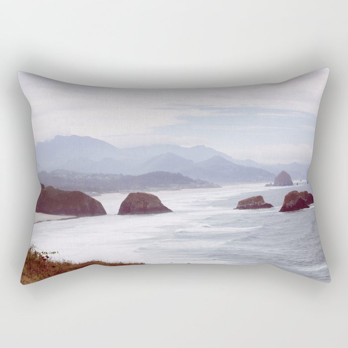Oregon Coast - Cannon Beach Rectangular Pillow