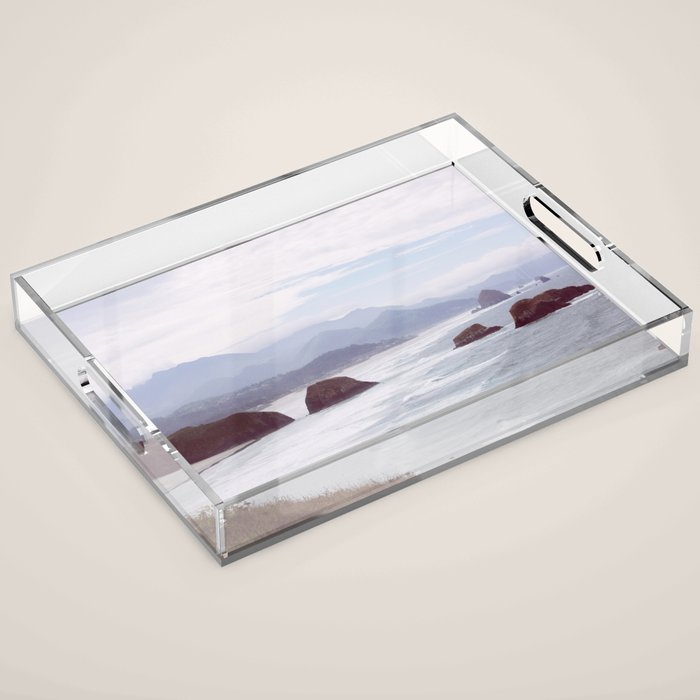 Oregon Coast - Cannon Beach Acrylic Tray