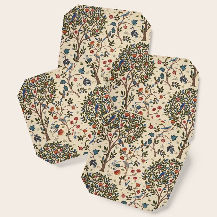 William Morris "Kelmscott Tree" 1. Coaster