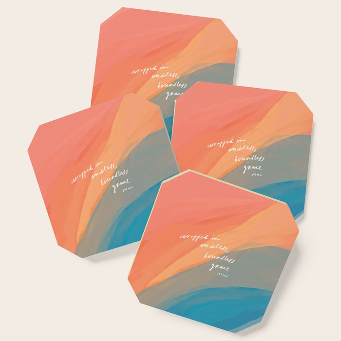 Wrapped In Endless, Boundless Grace Coaster