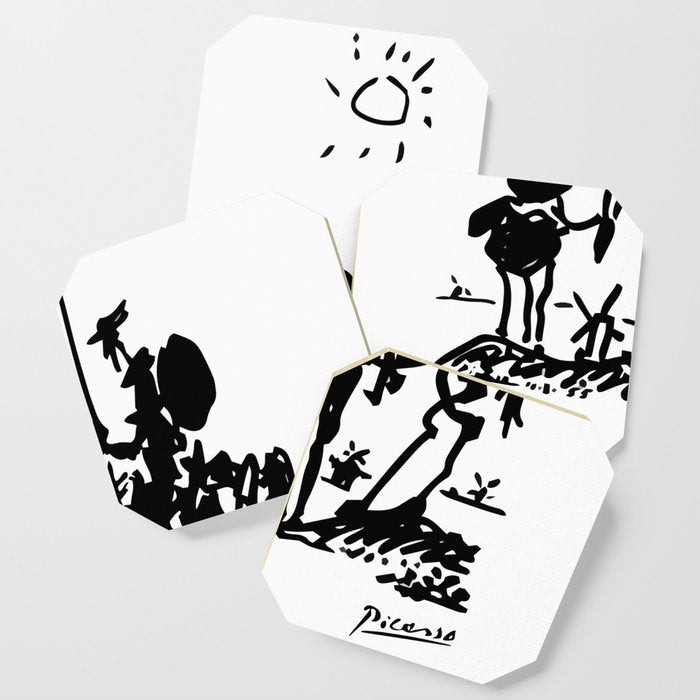 Picasso - Don Quixote 1955 Artwork Coaster