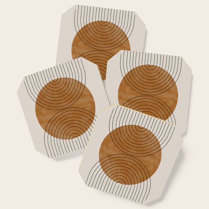 Perfect Touch  Mid Century Modern Coaster