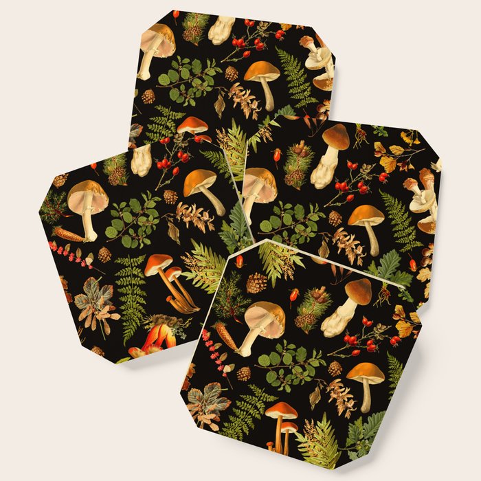 Vintage & Shabby Chic - Autumn Harvest Black Coaster
