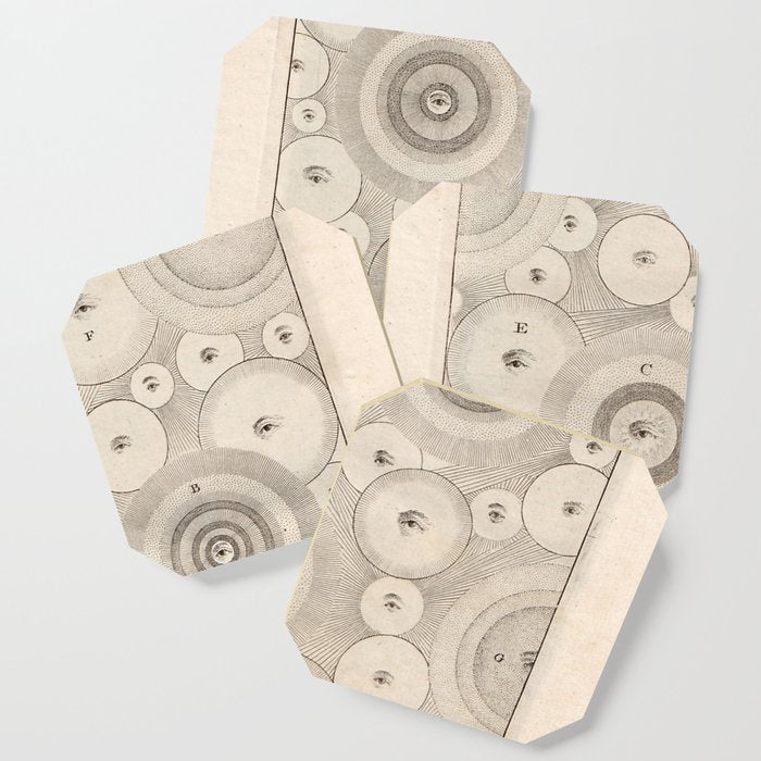 Art From Thomas Wright'S "An Original Theory Or New Hypothesis Of The Universe," 1750 Coaster