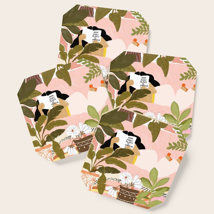 How Many Plants Is Enough Plants? Coaster