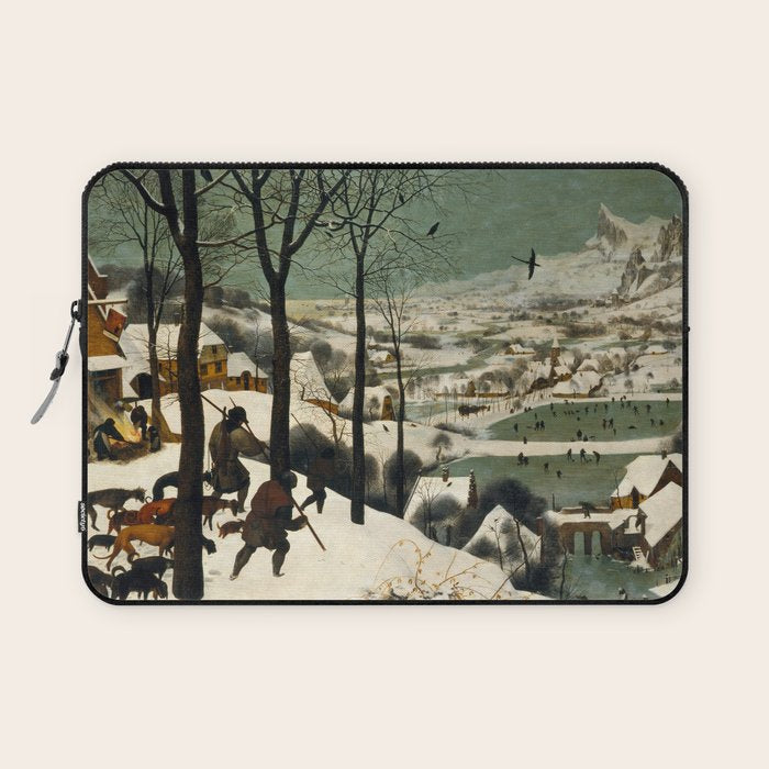 The Hunters In The Snow, Pieter Bruegel The Elder Laptop Sleeve