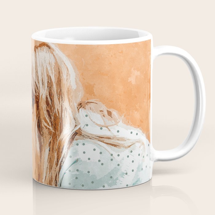 Pet Bound | Dalmatian Dog Lover Friendship Companion | Modern Bohemian Woman Puppy Animals Love Coffee Mug