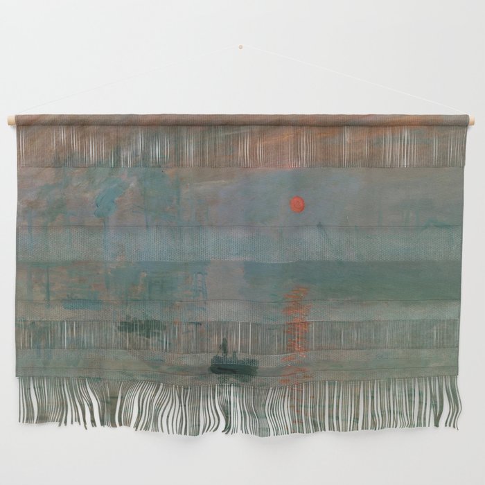 Impression, Sunrise, Claude Monet Wall Hanging