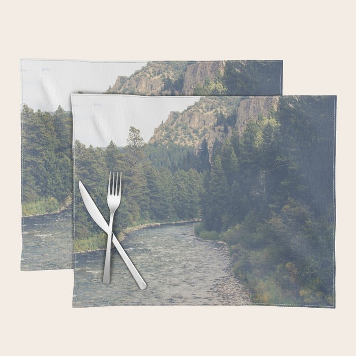 The Montana Collection - A River Runs Through It - Gallatin Canyon Placemat