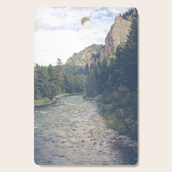 The Montana Collection - A River Runs Through It - Gallatin Canyon Cutting Board