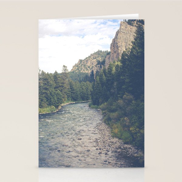 The Montana Collection - A River Runs Through It - Gallatin Canyon Stationery Card