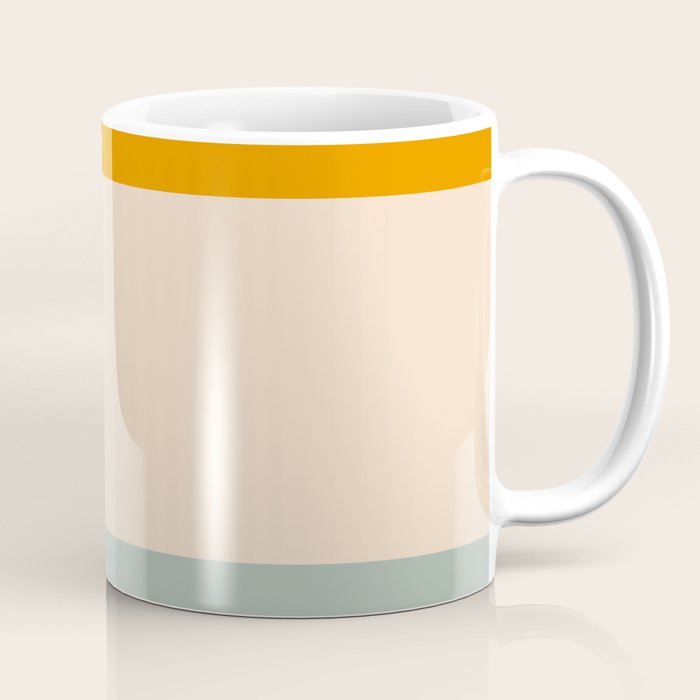 Heracles - Minimal Summer Retro Stripes Coffee Mug