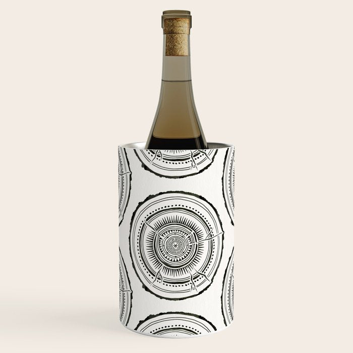 Quaking Aspen - Black Tree Rings Wine Chiller