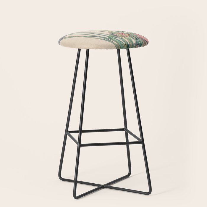Charles Rennie Mackintosh "White Tulips" Stool