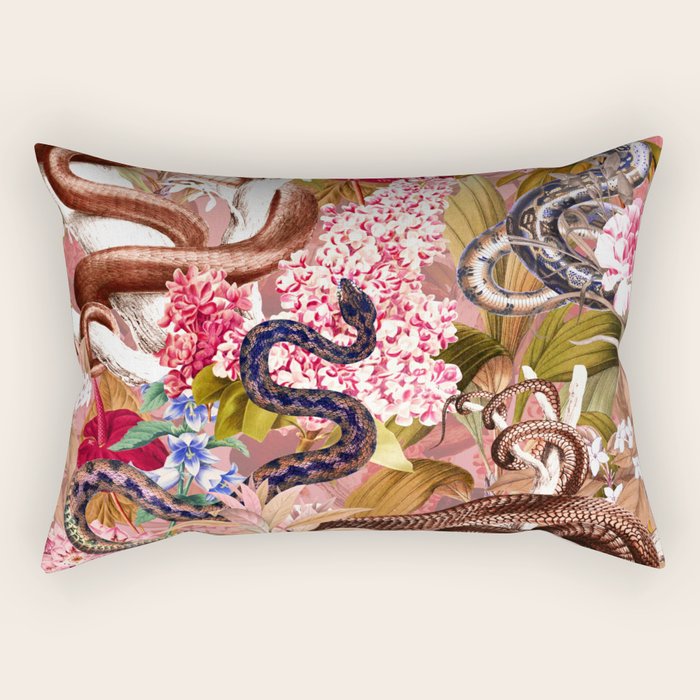 Dangers In The Forest Vii Rectangular Pillow